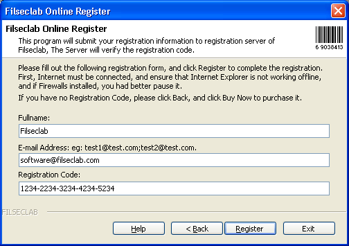 reiboot email and registration code